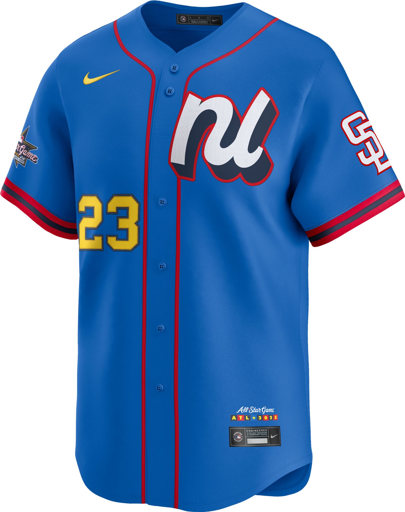 Nike Adult National League San Diego Padres Fernando Tatis Jr. #23 2025 All Star Game Jersey product image
