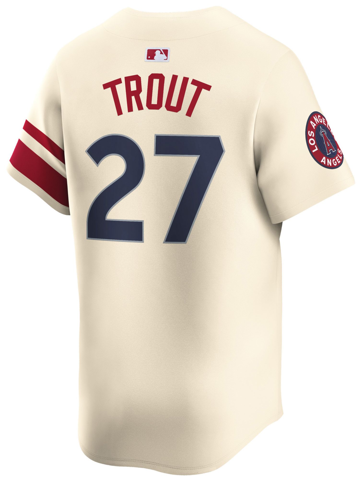 Nike Men's Los Angeles Angels Tan Mike Trout #27 City Connect 2025 Limited Jersey product image