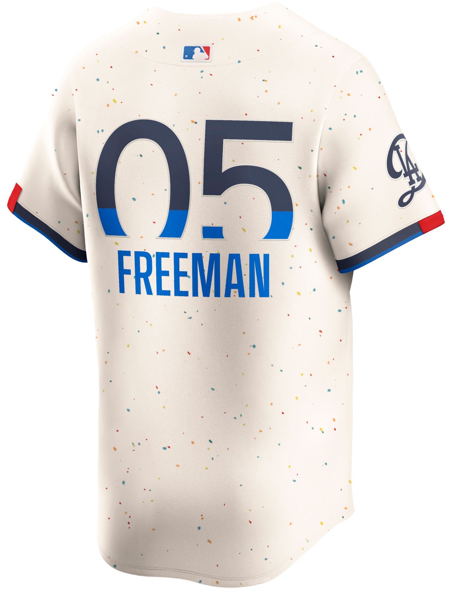 Nike Adult Los Angeles Dodgers 2025 City Connect Cream Freddie Freeman #5 Limited Jersey product image