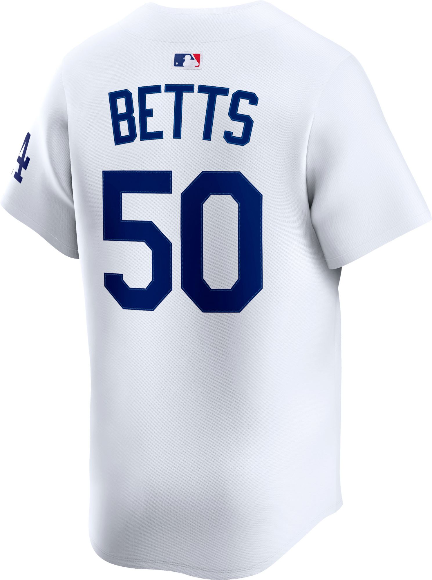 Nike Men's Los Angeles Dodgers Mookie Betts #50 White Limited Jersey product image