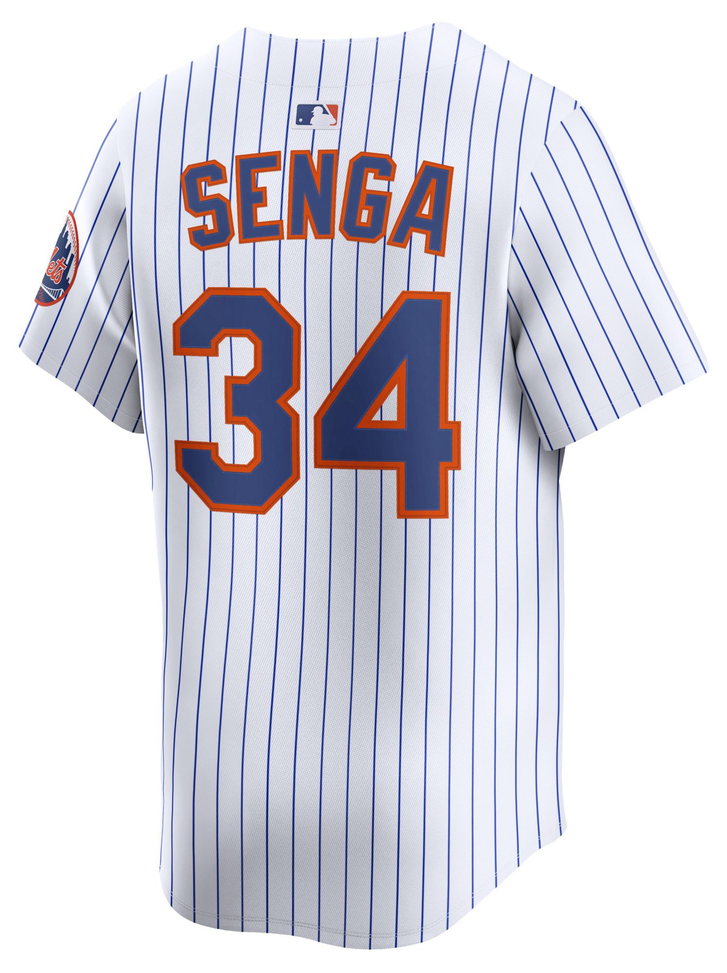 Nike Men's New York Mets Kodai Senga #34 White Limited Jersey