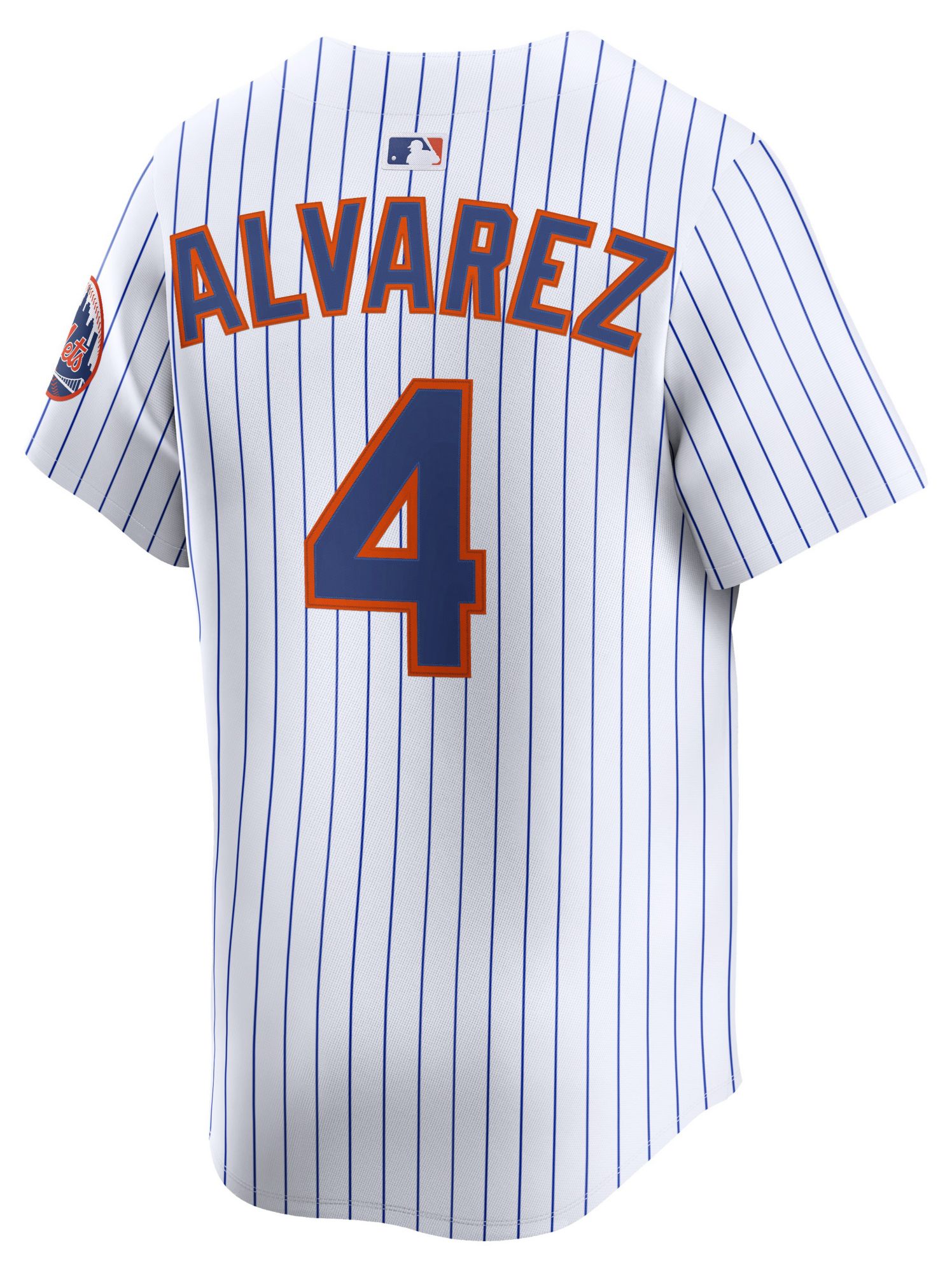Nike Men's New York Mets Francisco Alvarez #4 White Limited Jersey product image