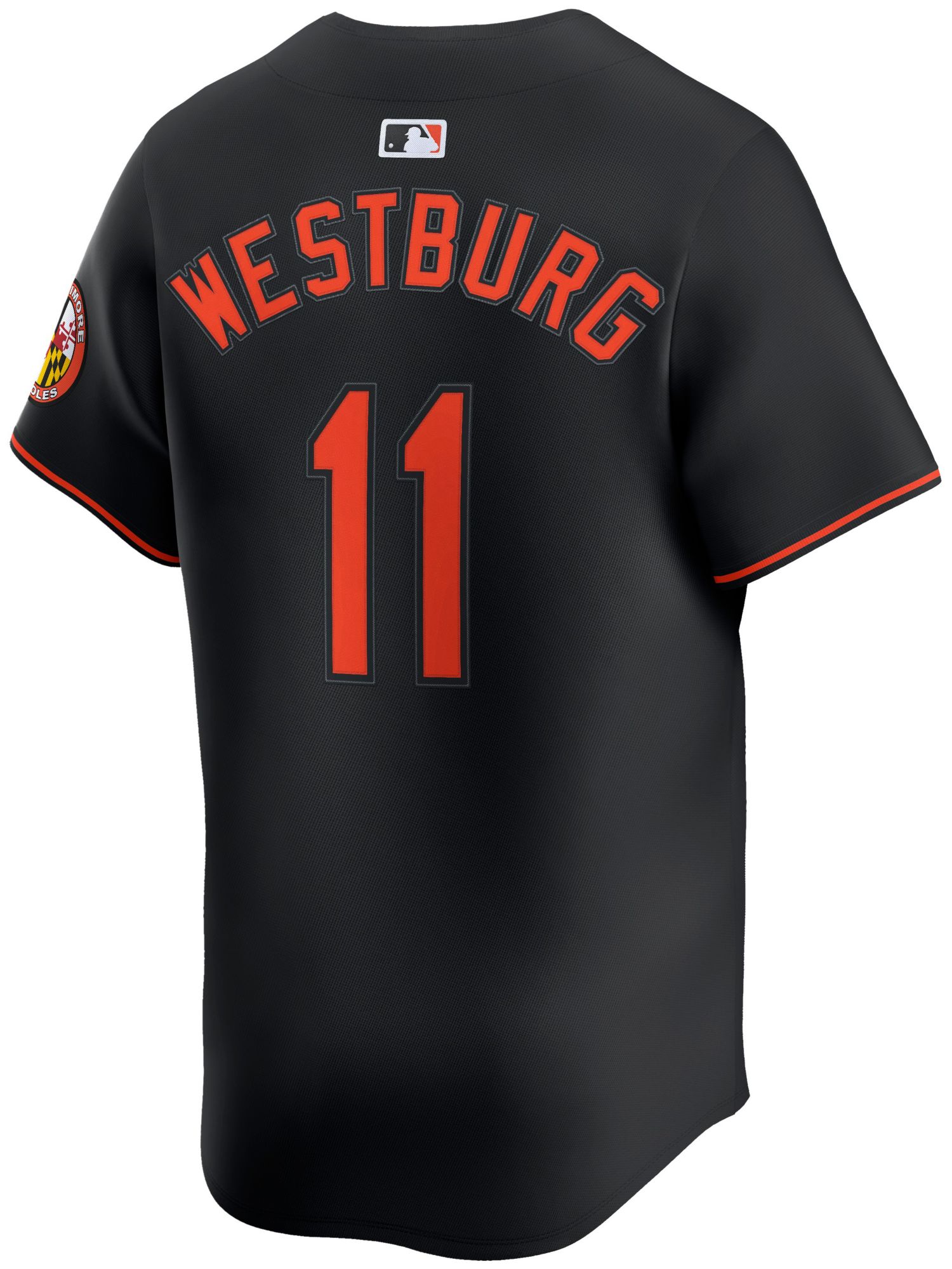 Nike Adult Baltimore Orioles Jordan Westburg #11 Black Limited Jersey product image