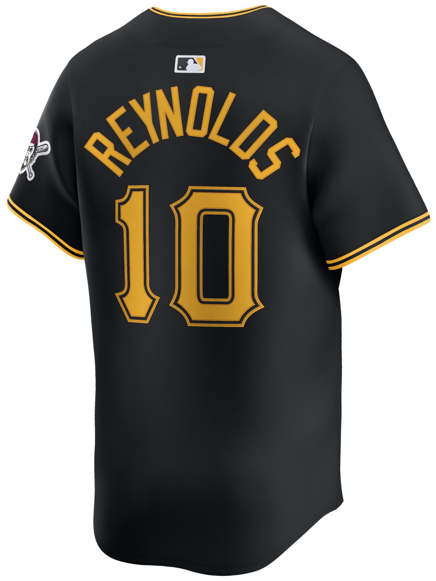 Nike Adult Pittsburgh Pirates Bryan Reynolds #10 Black Limited Jersey product image