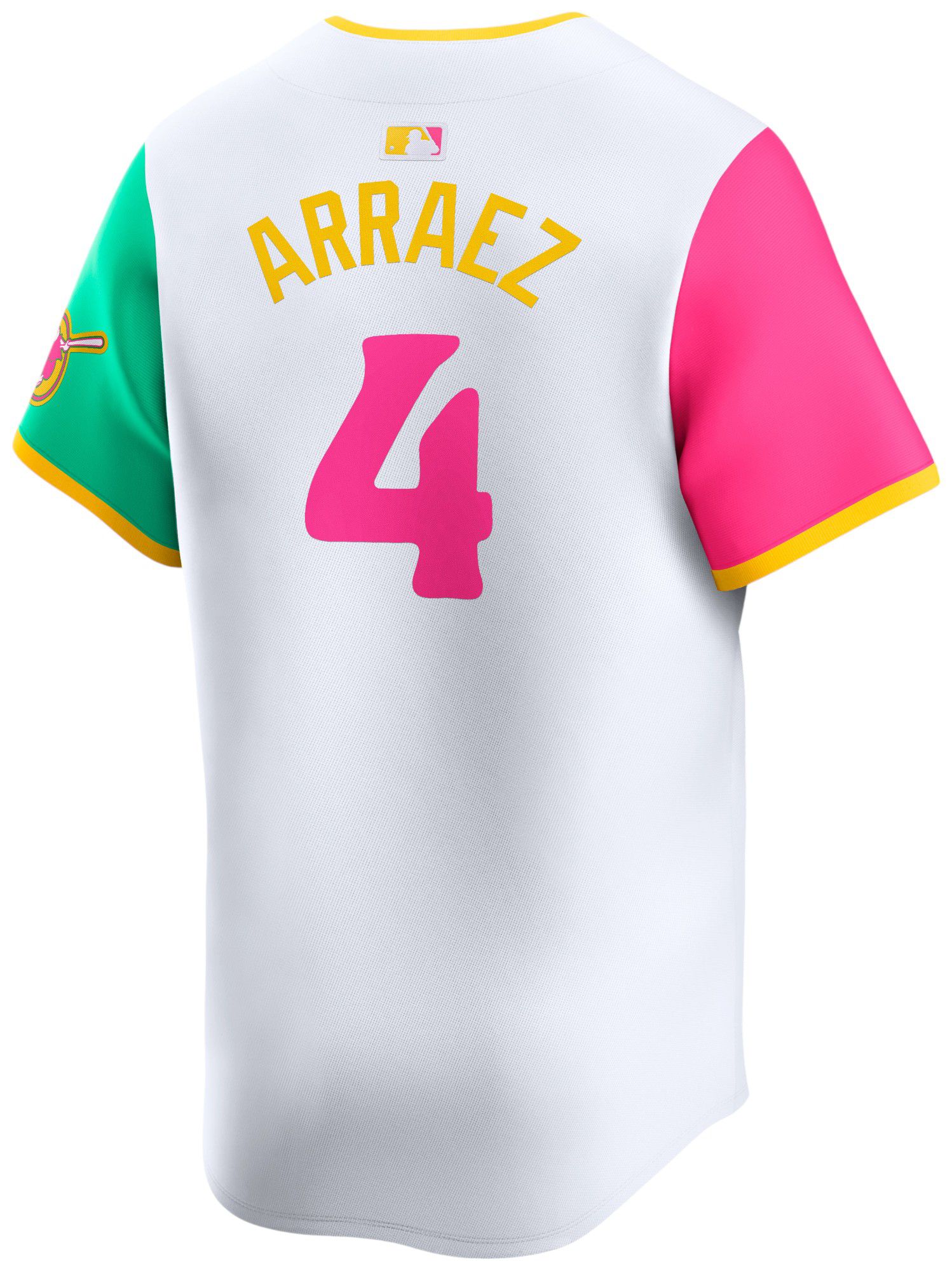 Nike Adult San Diego Padres Luis Arraez #4 City Connect White Blue Limited Jersey product image