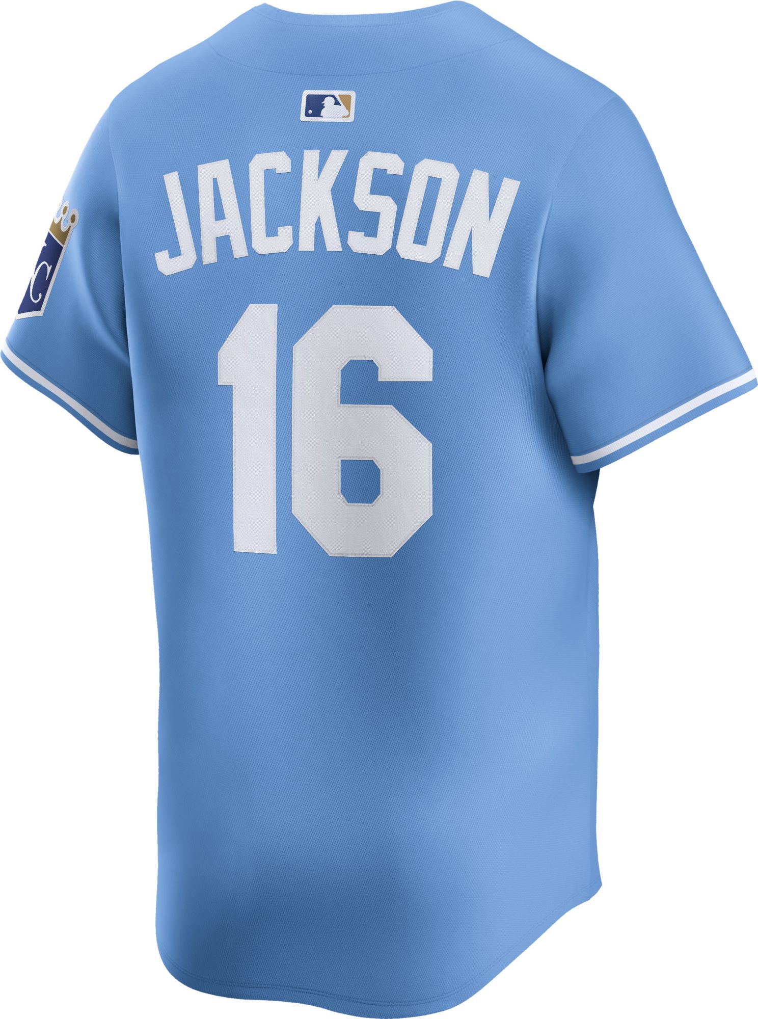 Nike Men's Kansas City Royals Blue Bo Jackson #34 Limited Jersey product image