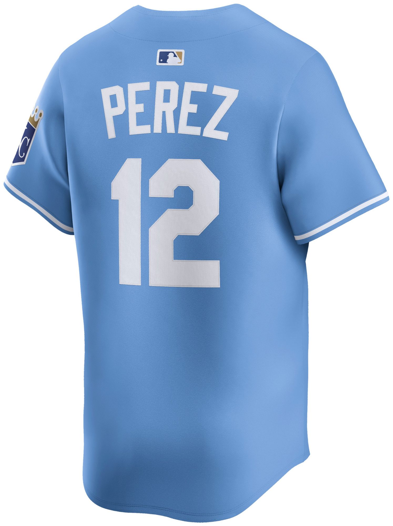 Nike Adult Kansas City Royals Salvador Perez #12 Blue Limited Jersey product image