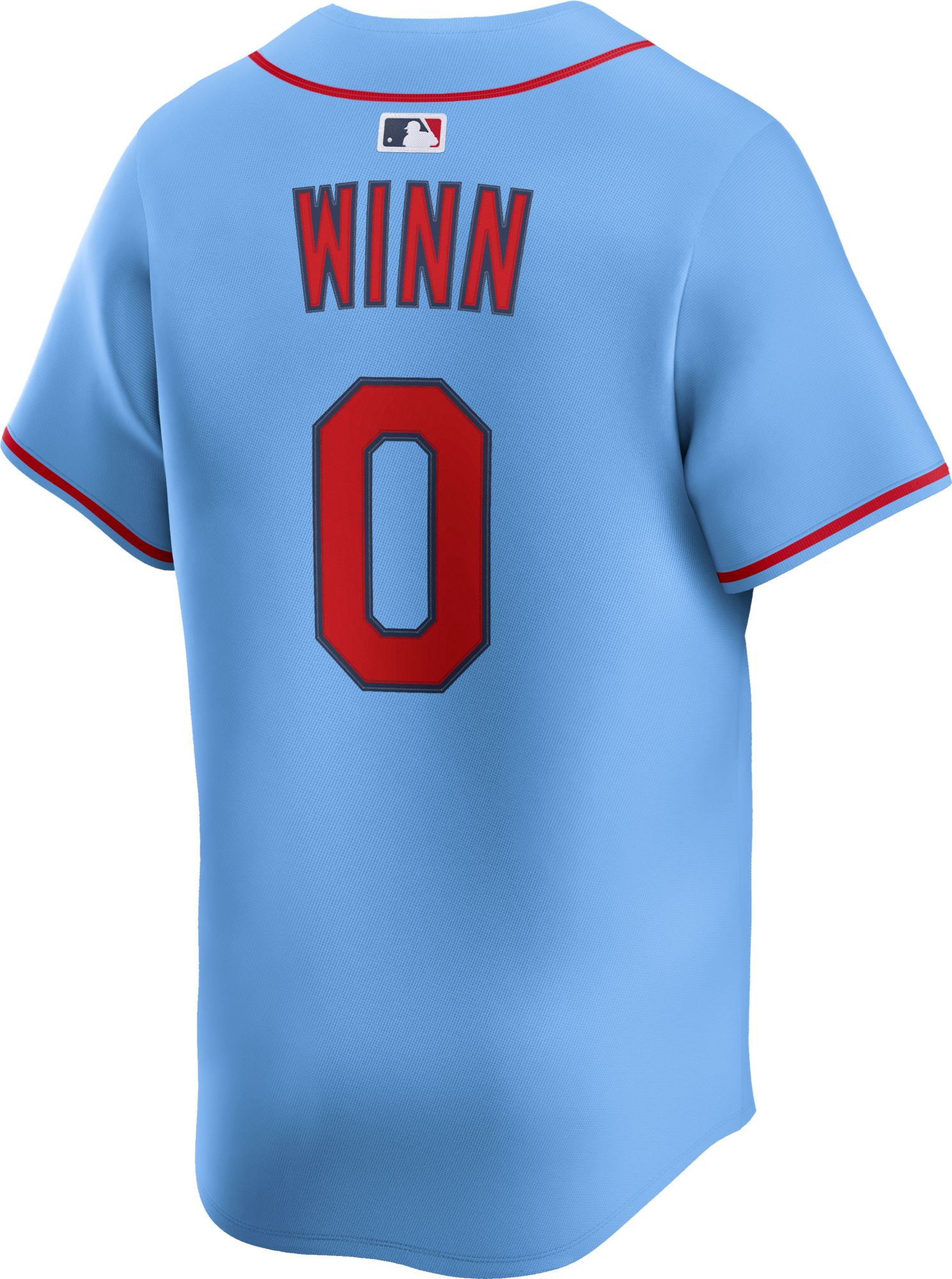Nike Men's St. Louis Cardinals Masyn Winn #0 Light Blue Limited Replica Jersey product image