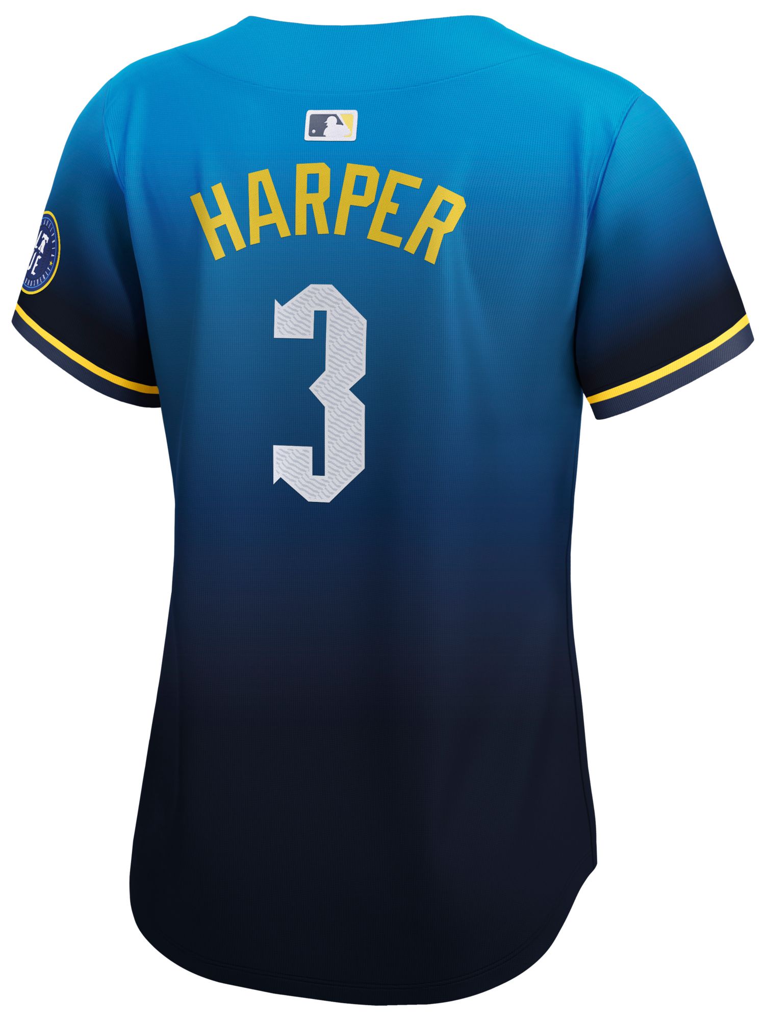 Nike Women's Philadelphia Phillies Blue City Connect Bryce Harper #3 Limited Jersey product image