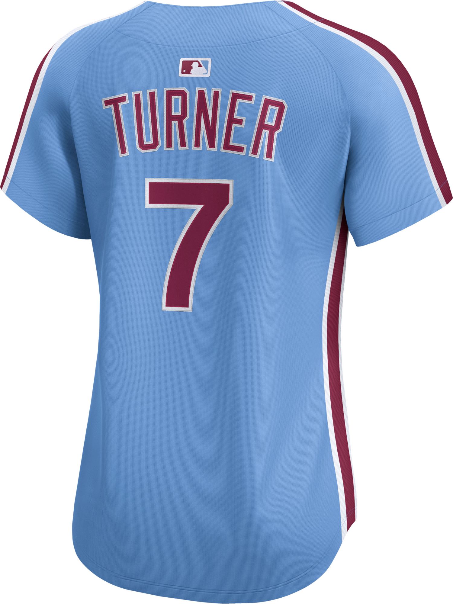 MLB Women's Philadelphia Phillies Trea Turner #7 Light Blue Limited Jersey product image