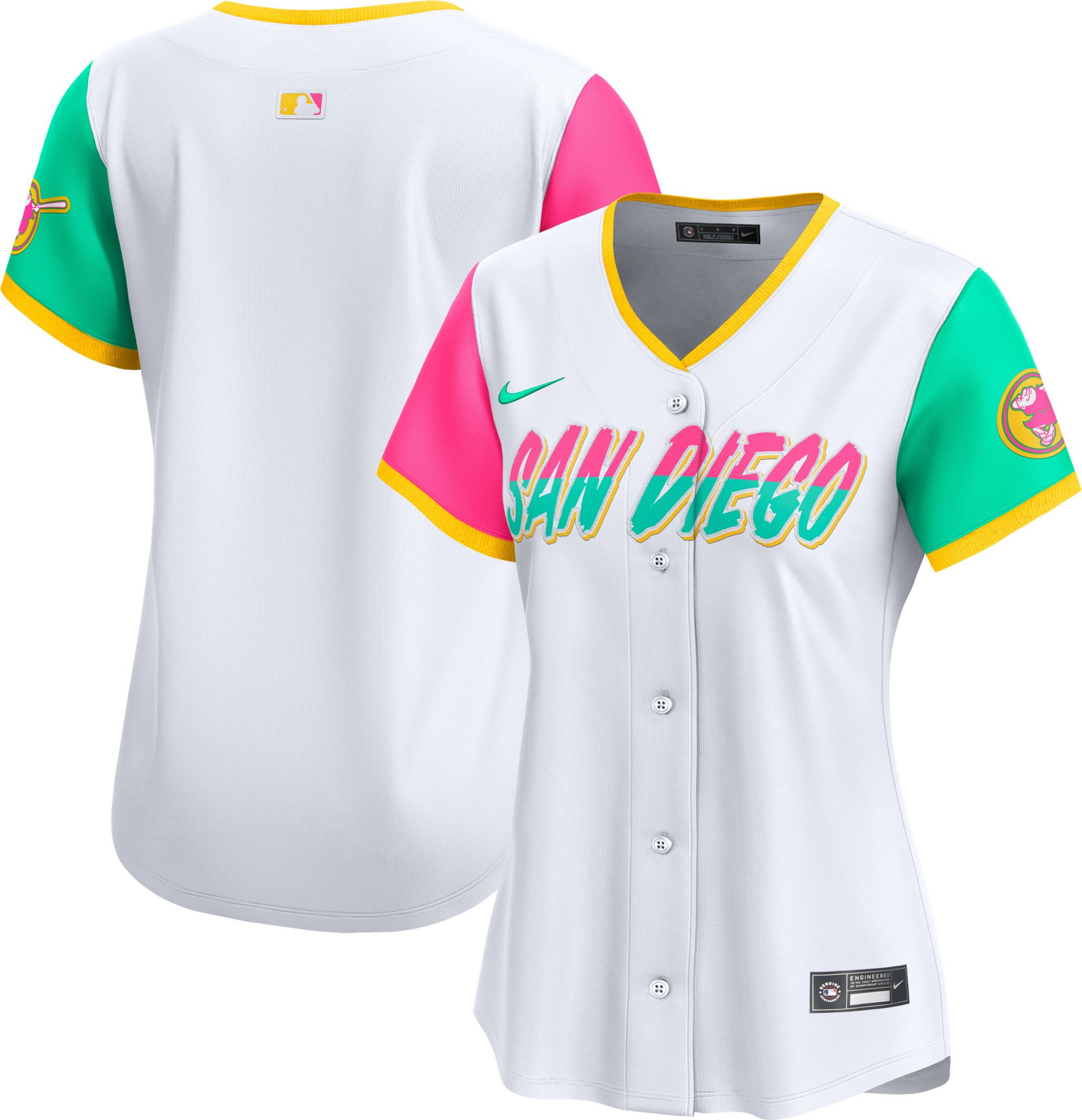 Nike Women's San Diego Padres City Connect White Blue Limited Jersey product image