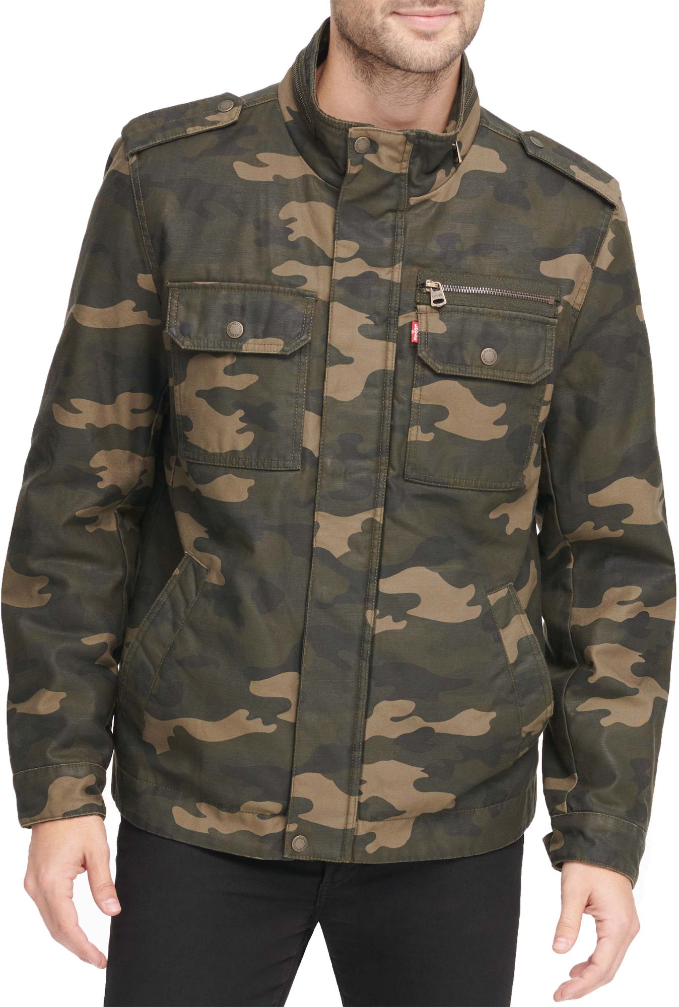 levi's military jacket mens