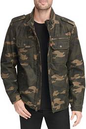 Levi's Men's Washed Cotton Military Jacket | Dick's Sporting Goods