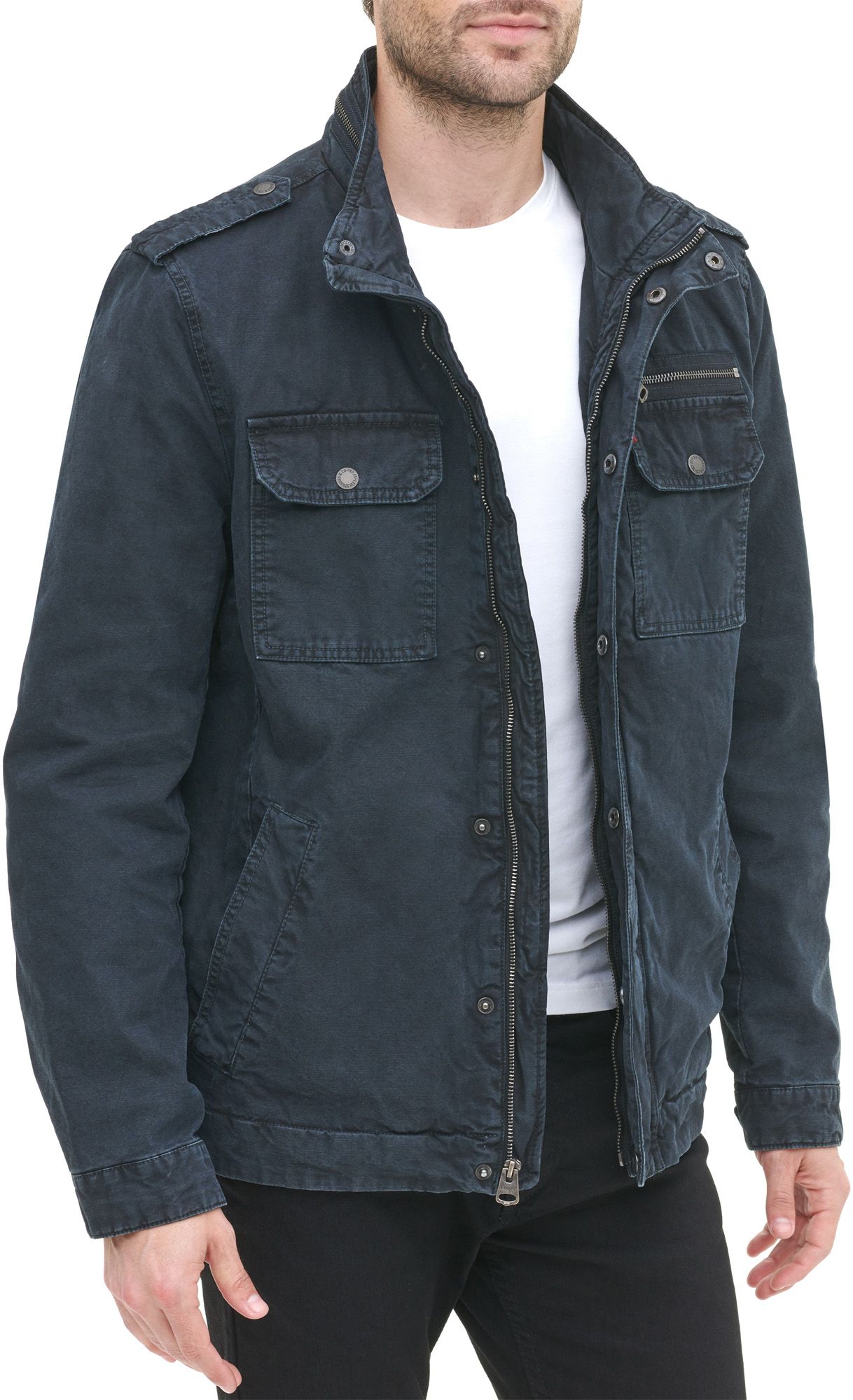 LEVI'S Men's Washed Cotton Military Jacket product image