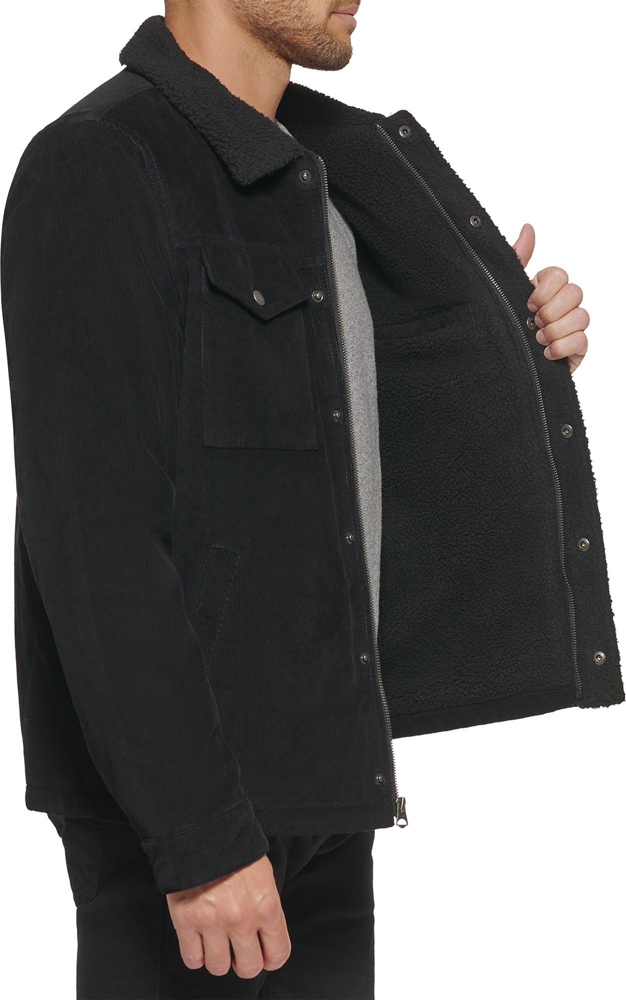 LEVI'S Men's Sherpa Lined Corduroy Trucker Jacket product image