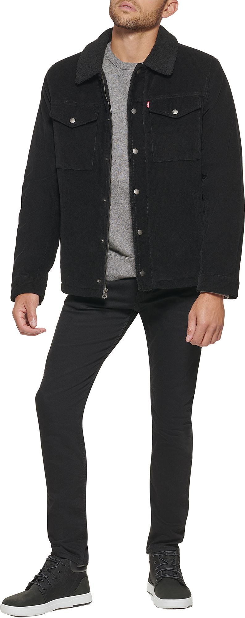 LEVI'S Men's Sherpa Lined Corduroy Trucker Jacket product image