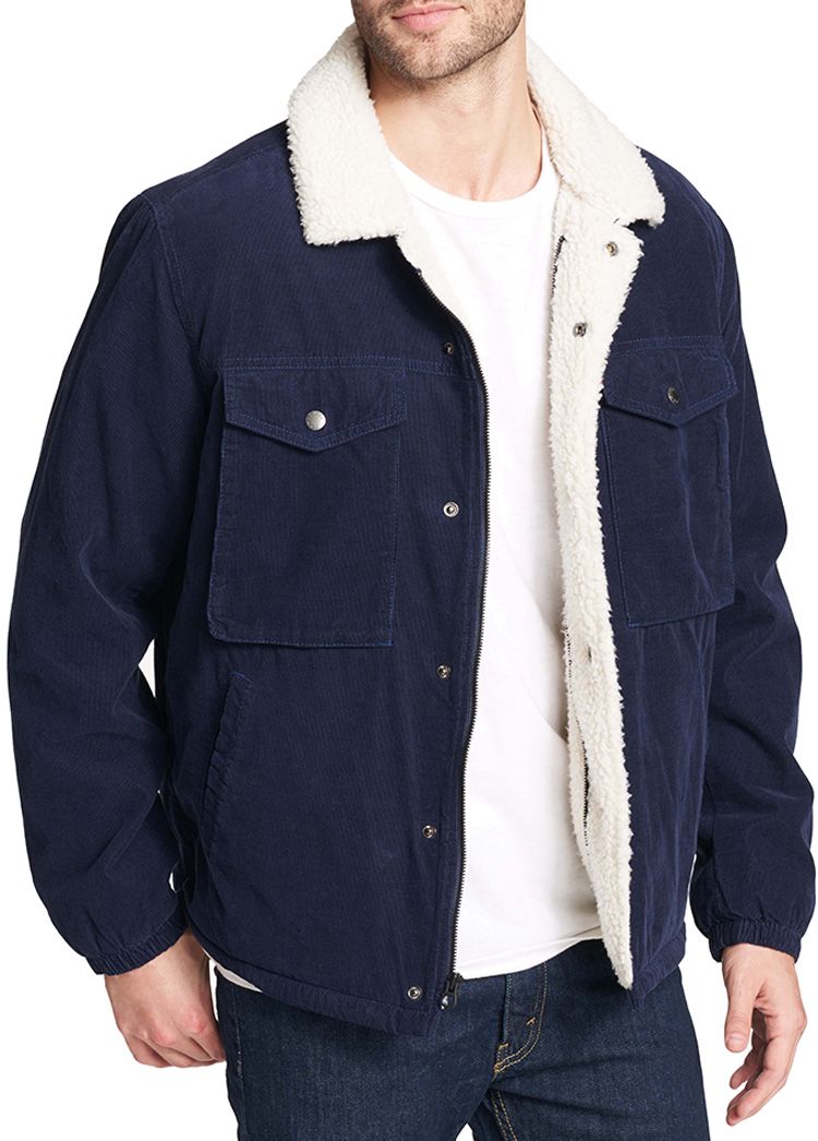 levi's corduroy sherpa trucker jacket