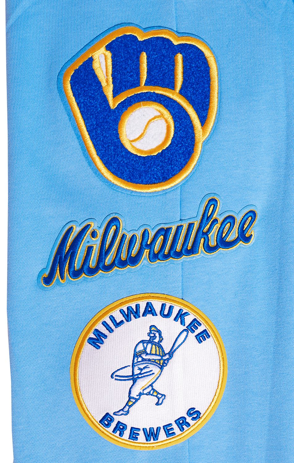 Pro Standard Men's Milwaukee Brewers Retro Fleece Sweatpants product image