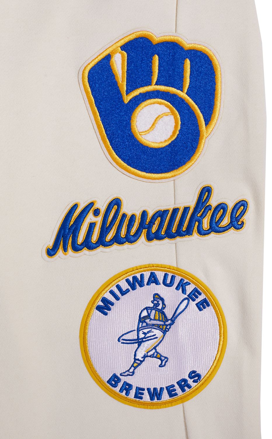 Pro Standard Men's Milwaukee Brewers Retro Fleece Sweatpants product image