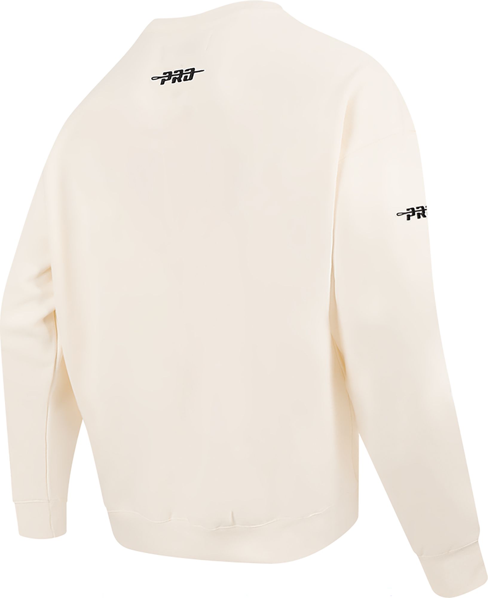 Pro Standard Men's Milwaukee Brewers Cream Rebel Athletics Fleece Crew Pullover Sweatshirt product image