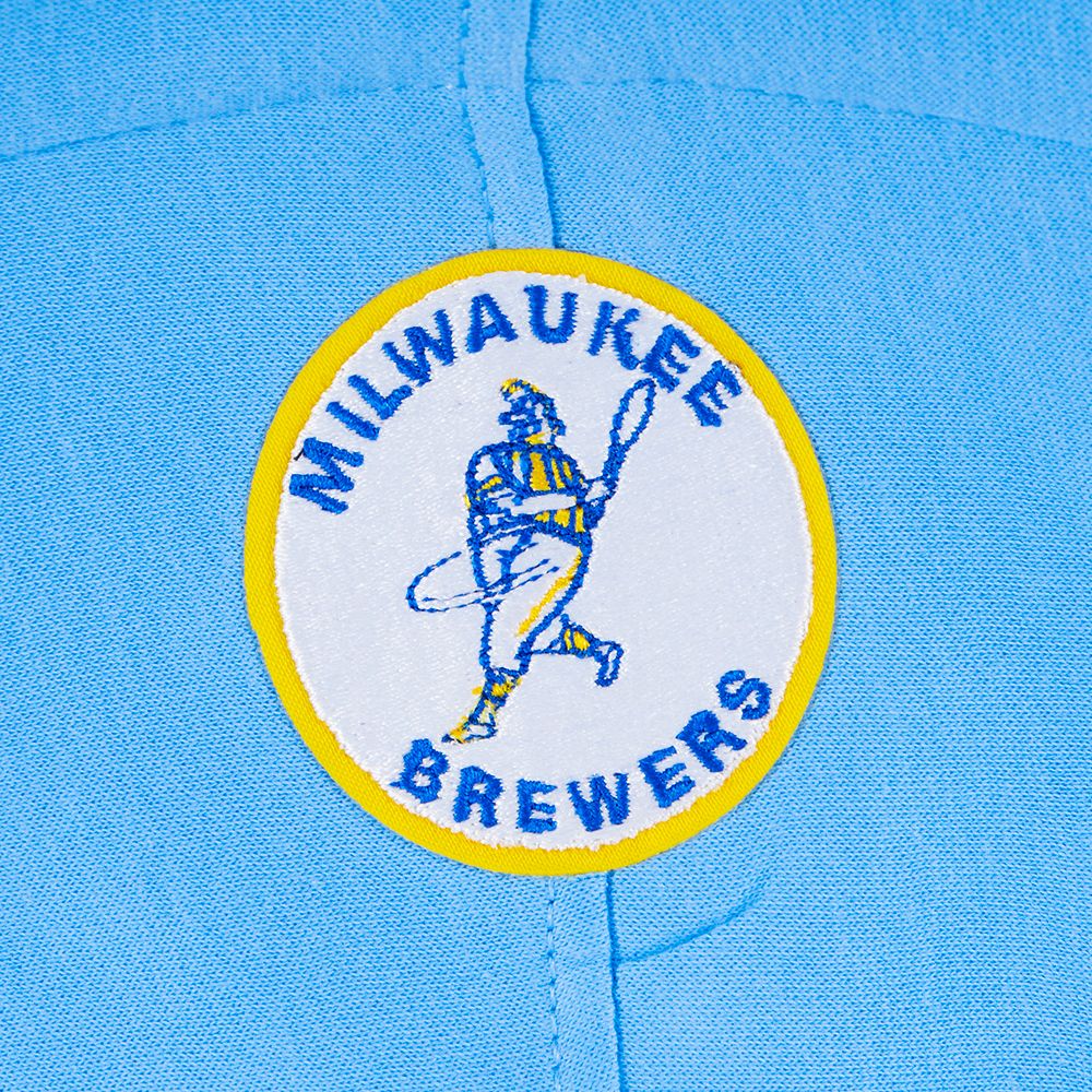 Pro Standard Boys' Milwaukee Brewers Blue Classic Fleece Pullover Hoodie product image