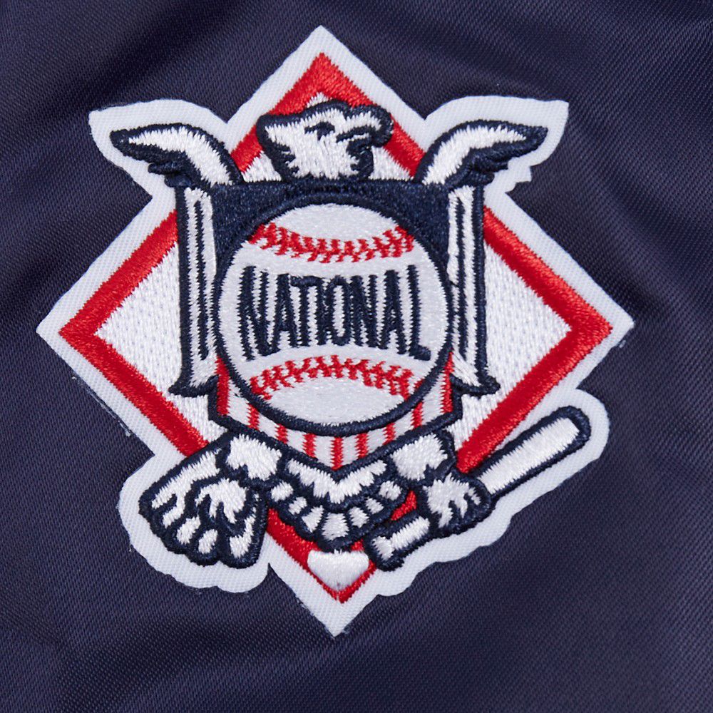 Pro Standard Toddler Milwaukee Brewers Navy Satin Jacket product image