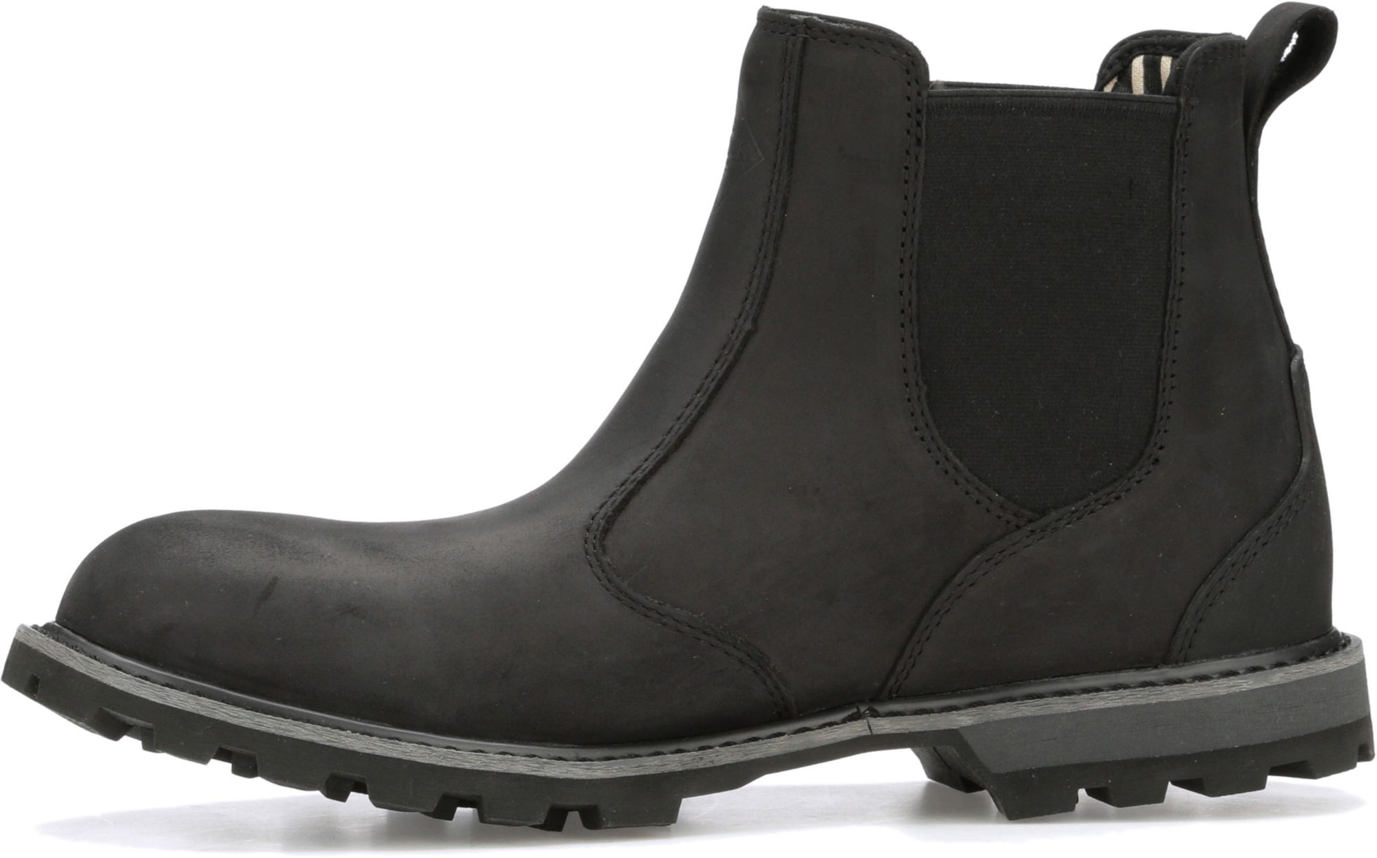 black waterproof chelsea boots