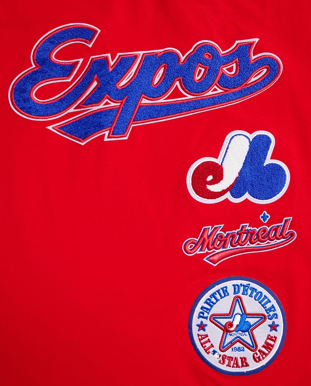 Pro Standard Men's Montreal Expos Retro Single Jersey Striped T-Shirt product image