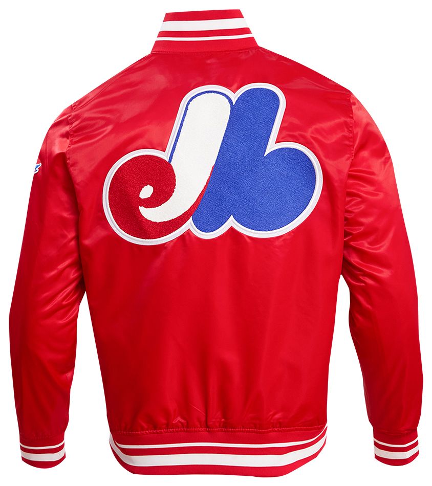 Pro Standard Men's Montreal Expos Retro Rib Satin Jacket product image