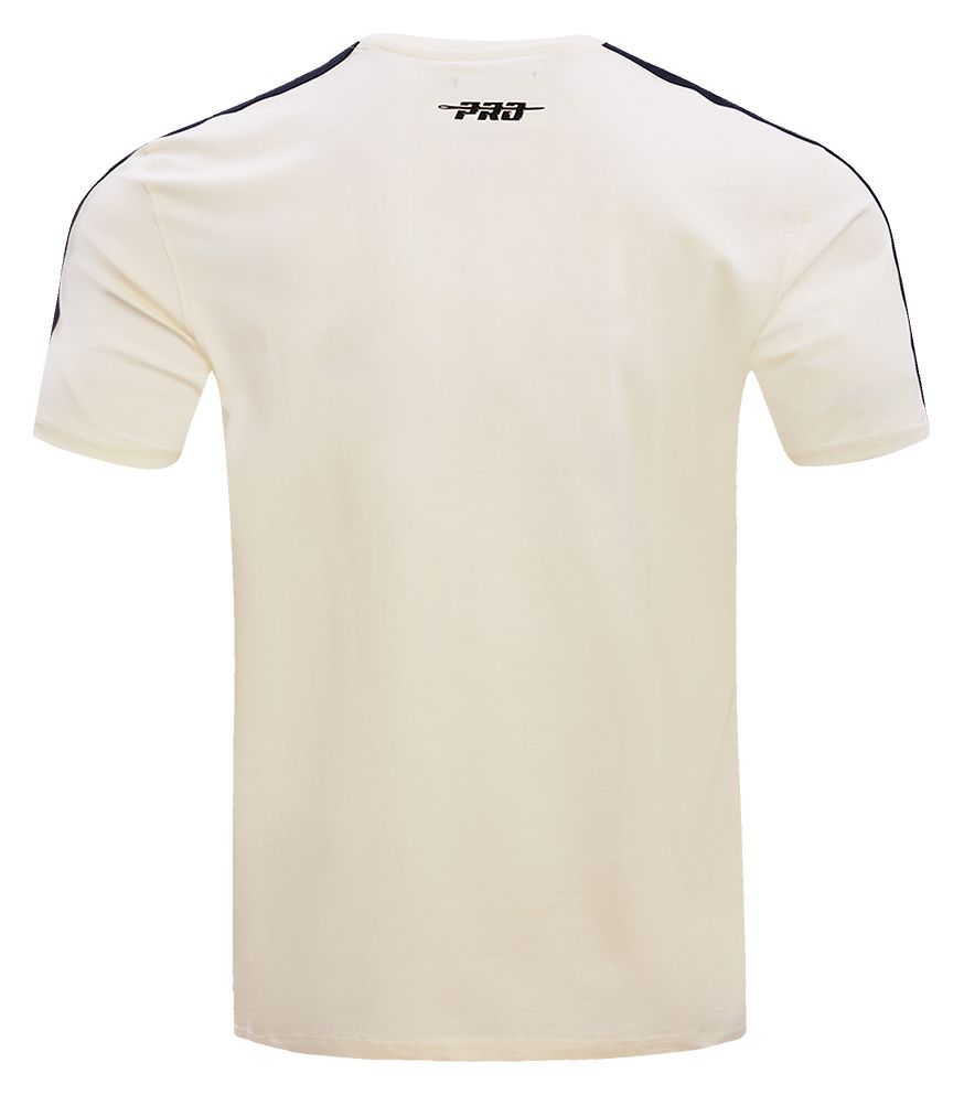 Pro Standard Men's Miami Marlins Cream Retro Stripe T-Shirt product image