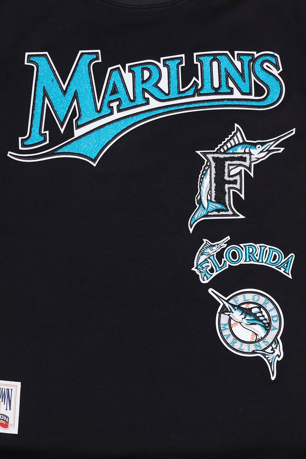 Pro Standard Men's Miami Marlins Retro Double Knit T-Shirt product image