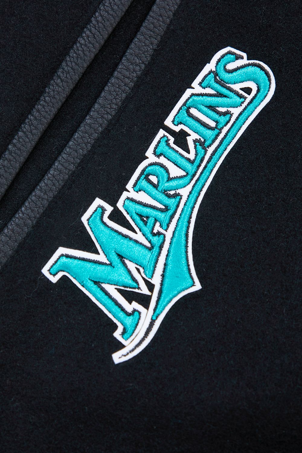 Pro Standard Men's Miami Marlins Black Retro Classic Jacket product image