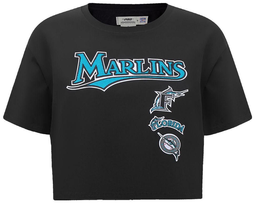 Pro Standard Women's Miami Marlins Retro Boxy T-Shirt product image
