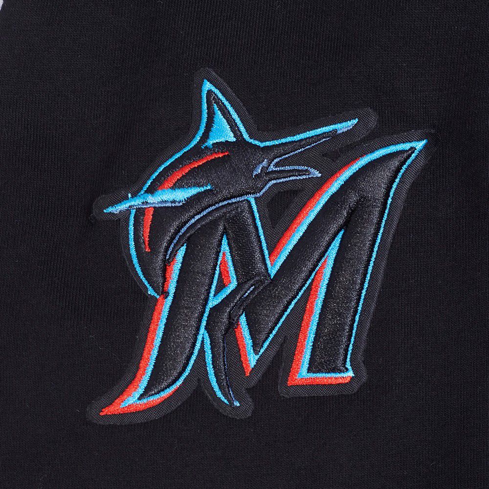 Pro Standard Youth Miami Marlins Black Script Tail T-Shirt product image