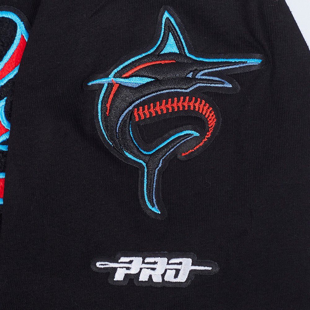 Pro Standard Youth Miami Marlins Black Script Tail T-Shirt product image