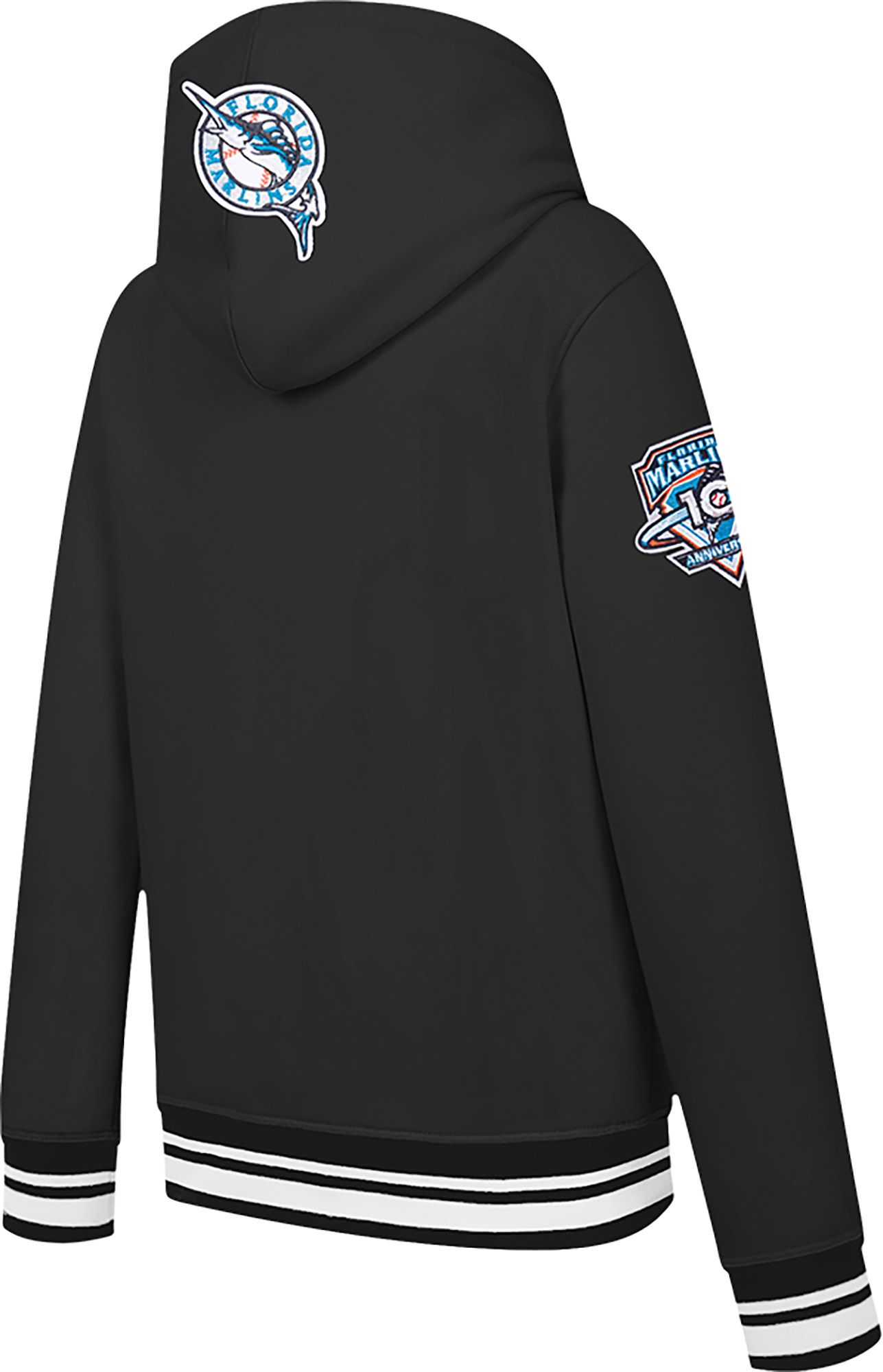 Pro Standard Youth Miami Marlins Black Classic Fleece Hoodie product image