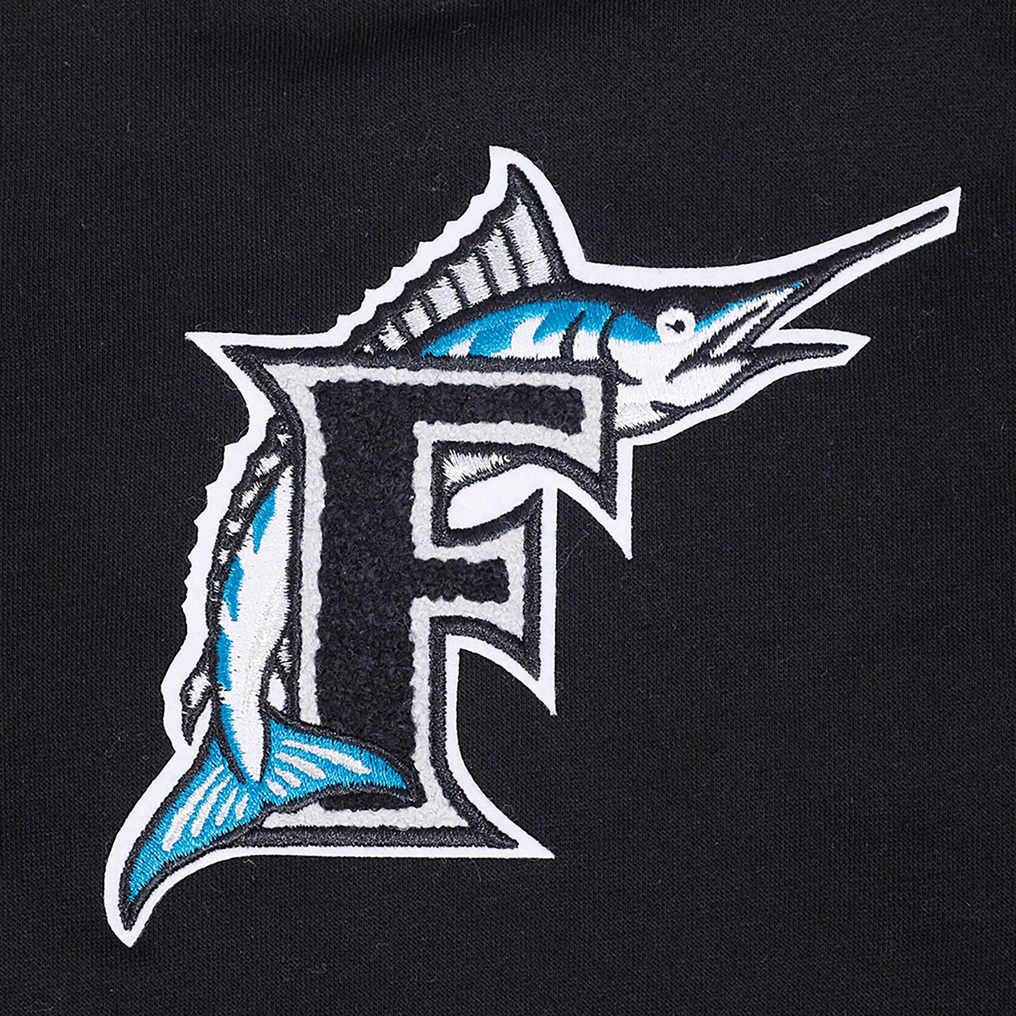 Pro Standard Youth Miami Marlins Black Classic Fleece Hoodie product image