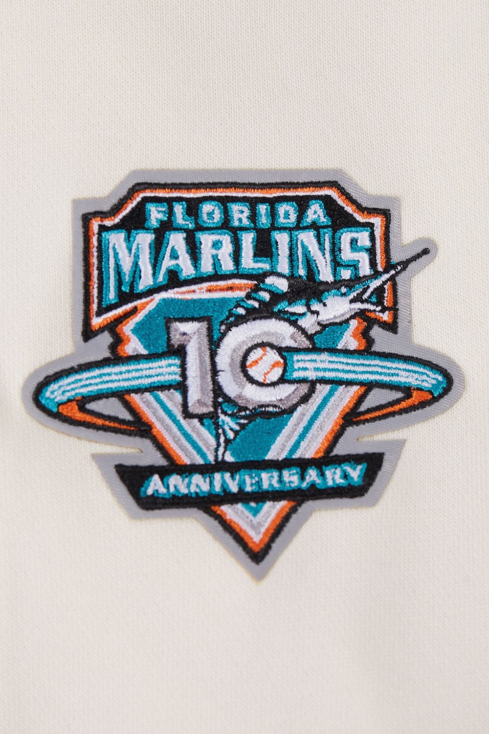 Pro Standard Women's Miami Marlins Retro Cropped Fleece Hoodie product image