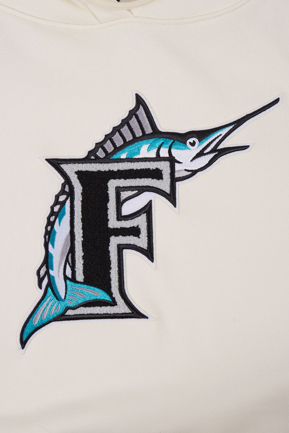 Pro Standard Women's Miami Marlins Retro Cropped Fleece Hoodie product image