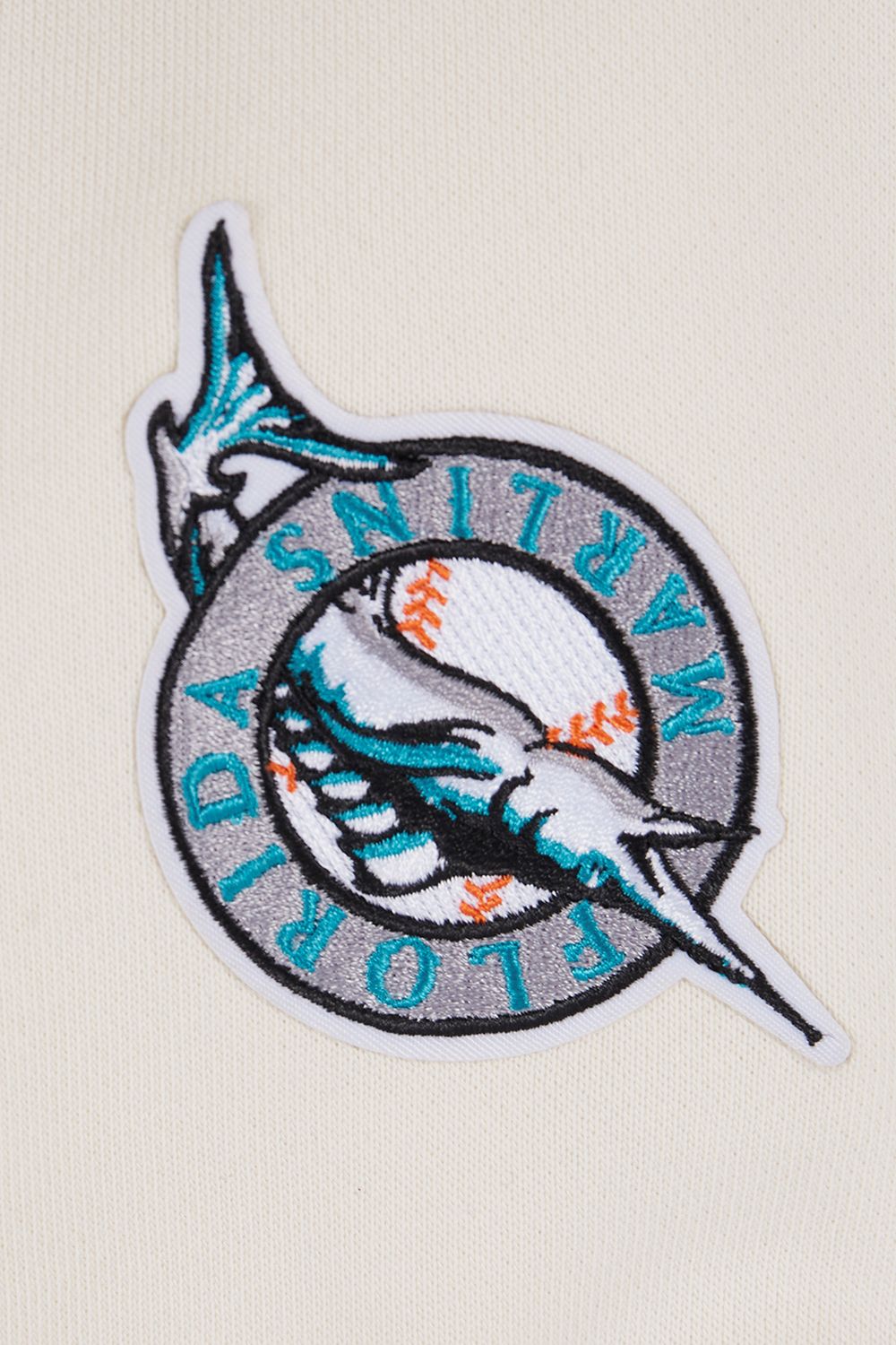 Pro Standard Women's Miami Marlins Retro Cropped Fleece Hoodie product image