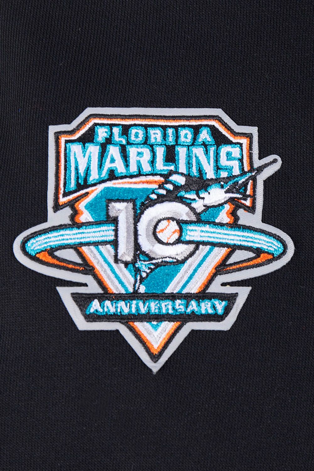 Pro Standard Women's Miami Marlins Retro Cropped Fleece Hoodie product image