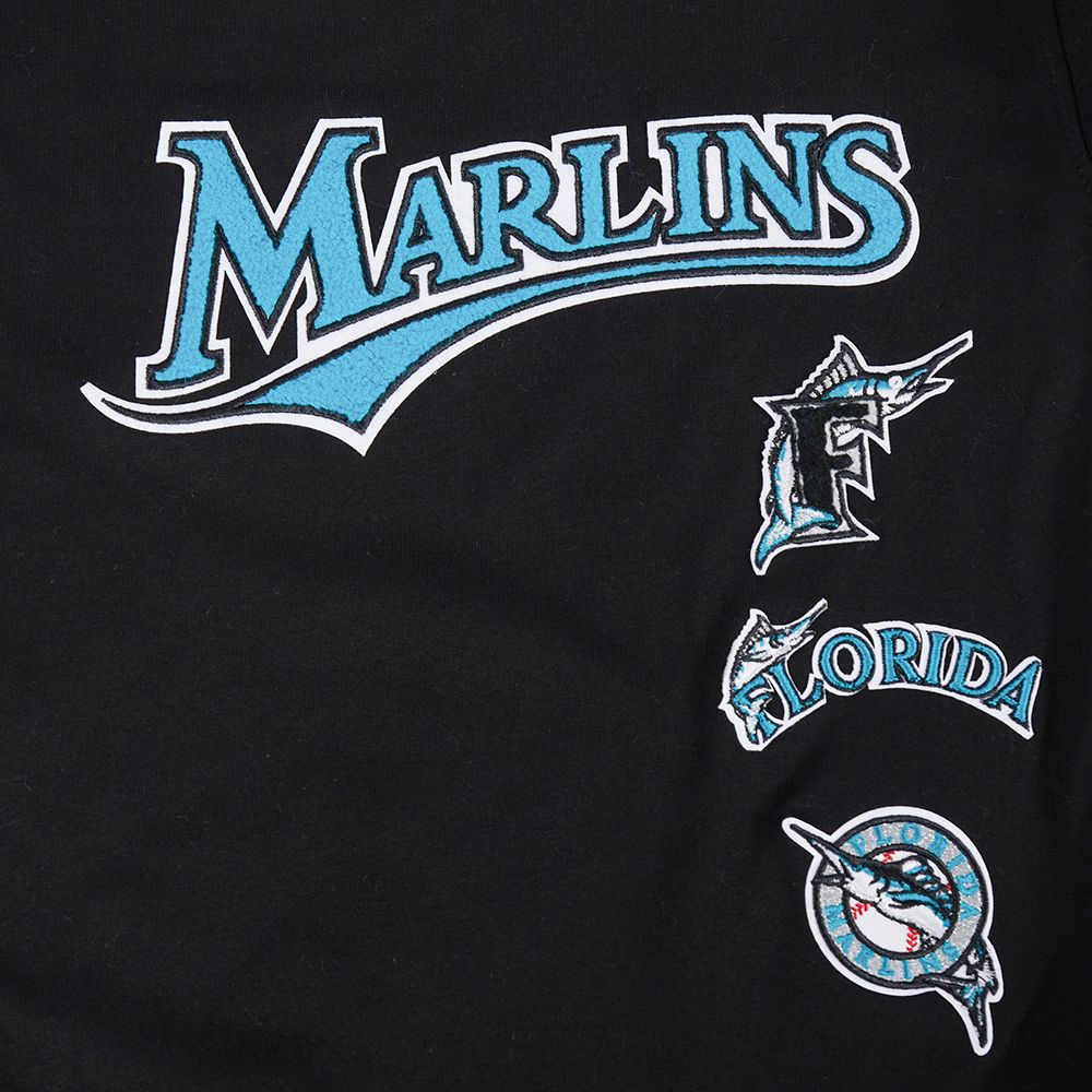 Pro Standard Boys' Miami Marlins Black Classic Retro T-Shirt product image