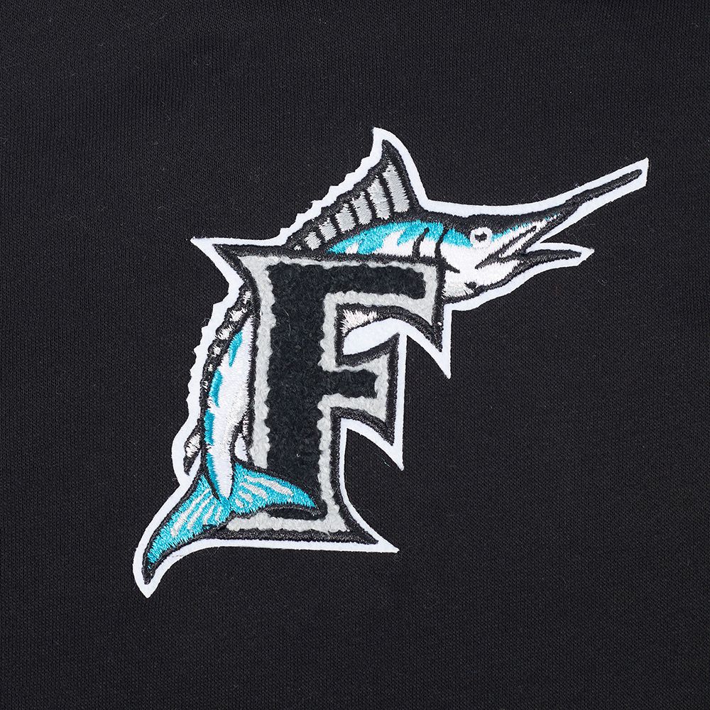 Pro Standard Boys' Florida Marlins Black Classic Satin Jacket product image