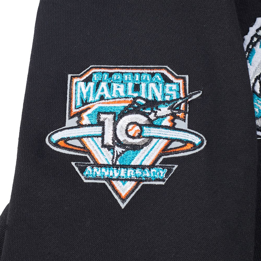 Pro Standard Boys' Florida Marlins Black Classic Satin Jacket product image