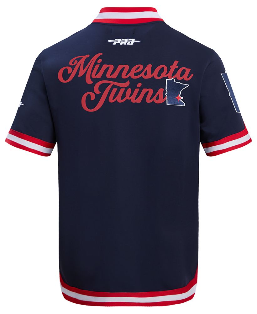 Pro Standard Men's Minnesota Twins Navy Souvenir Warmup Jacket product image