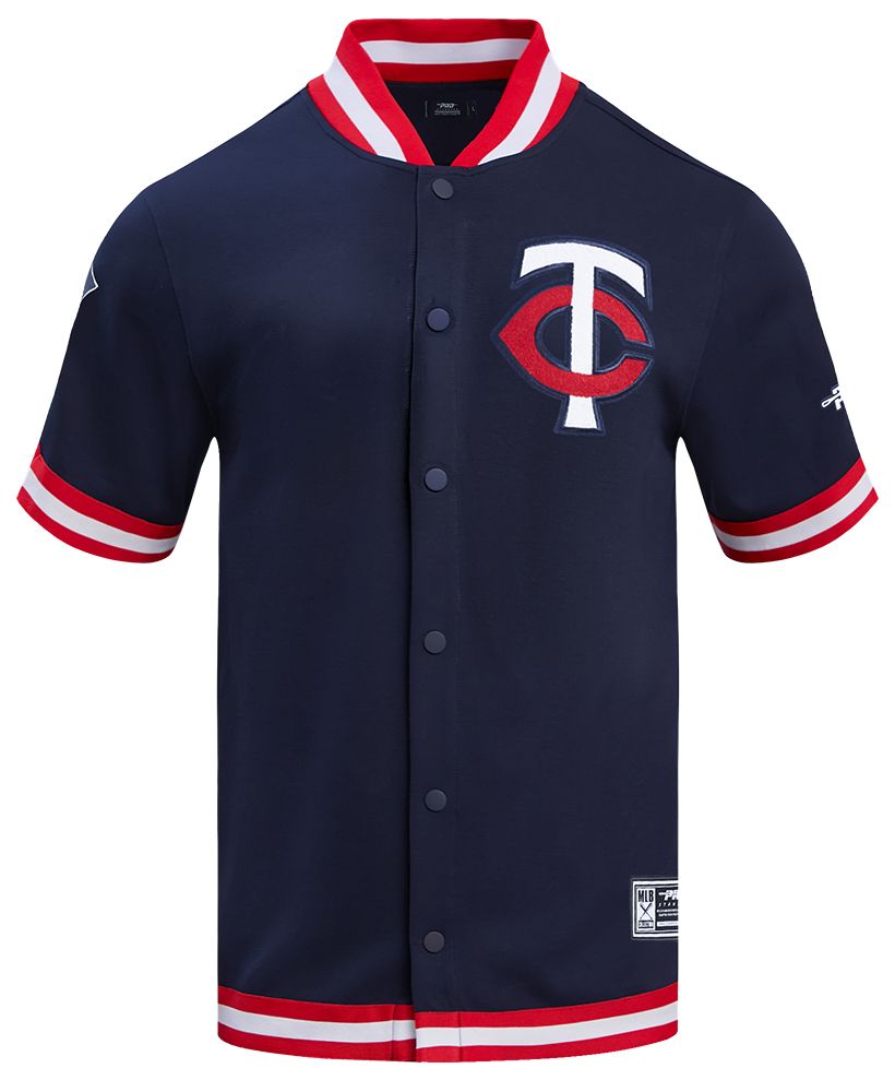 Pro Standard Men's Minnesota Twins Navy Souvenir Warmup Jacket product image