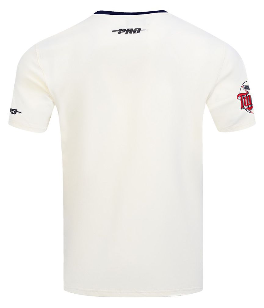 Pro Standard Men's Minnesota Twins Cream Modern Originals T-Shirt product image