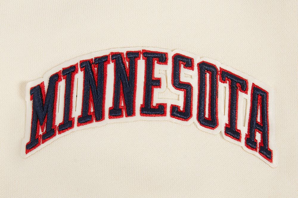 Pro Standard Men's Minnesota Twins Cream Classic Retro Pullover Hoodie product image