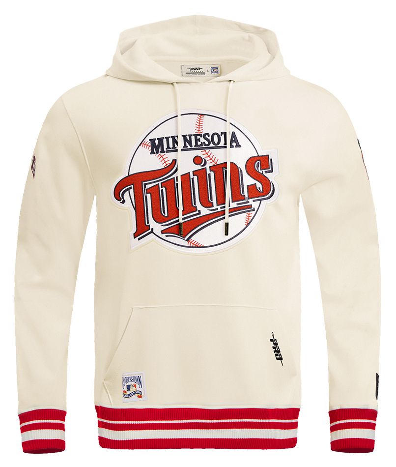 Pro Standard Men's Minnesota Twins Cream Classic Retro Pullover Hoodie product image
