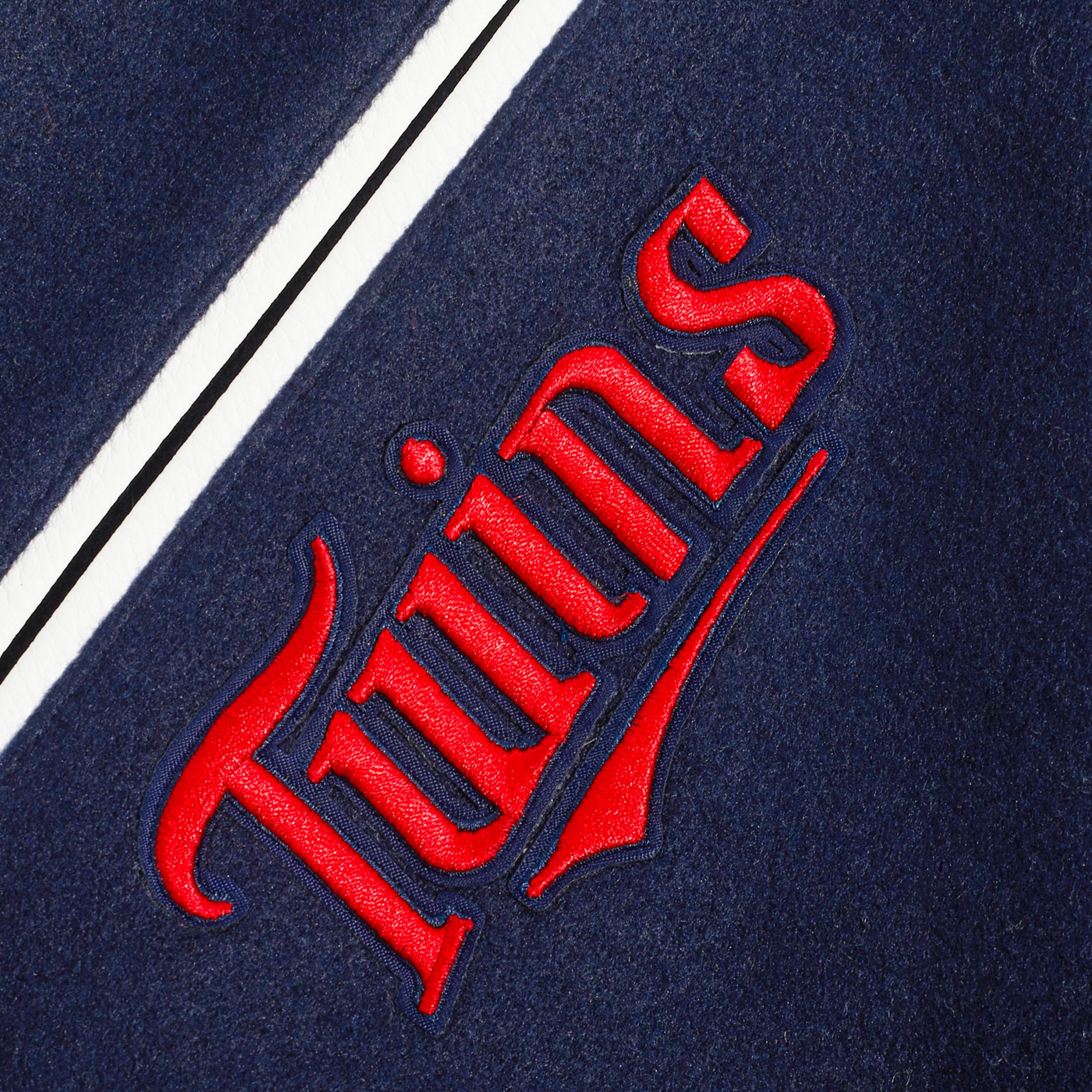 Pro Standard Men's Minnesota Twins Navy Retro Classic Jacket product image